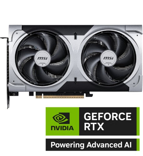 MSI VENTUS GeForce RTX 5060 TI 16G 2X OC PLUS NVIDIA 16 GB GDDR7