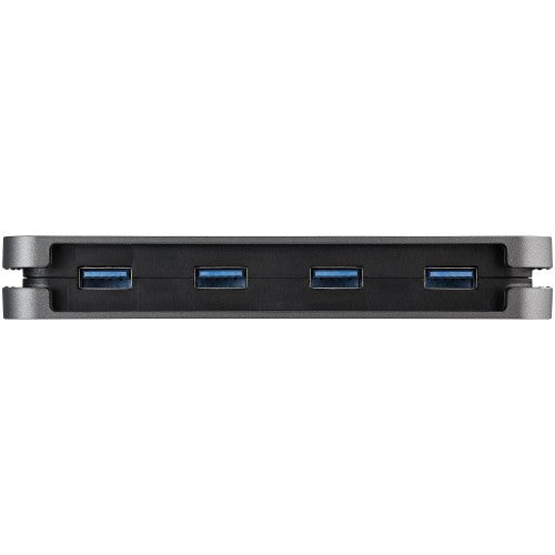 StarTech.com 4 Port USB C Hub - 4x USB-A - USB 3.0 Type-C Hub - USB 3.2 Gen 1 (5Gbps) - Bus Powered Portable USB-C to USB-A Adapter Laptop Hub - 11.2" (28.5cm) Cable w/ Cable Management