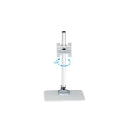 StarTech.com Single Monitor Stand - Adjustable - Steel - Silver - For up to 34" (30.9lb/14kg) Displays - TAA