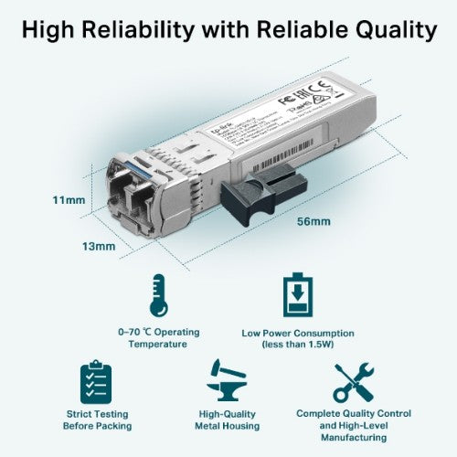 TP-Link Omada 10Gbase-LR SFP+ LC Transceiver