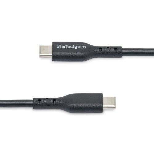 StarTech.com 6.6ft (2m) USB-C Charging Cable, Charge & Sync, 60W (3A) PD, USB 2.0 Laptop Charger Cable - Black USB C Charging Cord