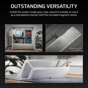 Corsair XENEON EDGE computer monitor 36.8 cm (14.5") 2560 x 720 pixels LCD Touchscreen White