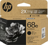 HP 68E EVOMORE BLACK ORIGINAL INK CART 320 PAGE YIELD FOR ENVY 6120 6130 6520 6530