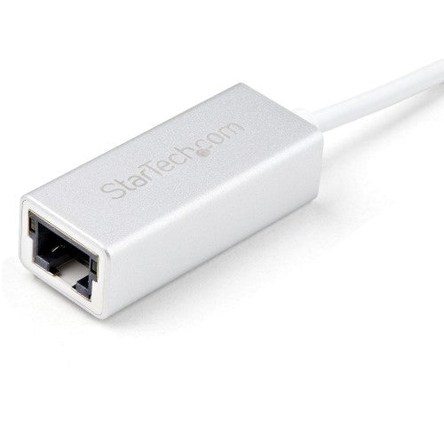 StarTech.com USB 3.0 to Gigabit Network Adapter, Silver, Sleek Aluminum Design for MacBook, Chromebook or Tablet, Native Driver Support