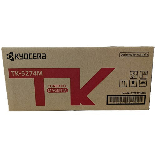 KYOCERA TK-5274M TONER - MAGENTA 6K YIELD M6630CIDN/M6230CIDN/P6230CIDN