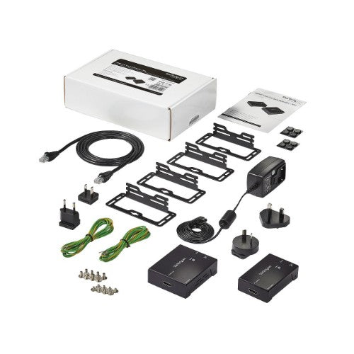 StarTech.com HDMI over CAT5e HDBaseT Extender - Power over Cable - Ultra HD 4K - TAA