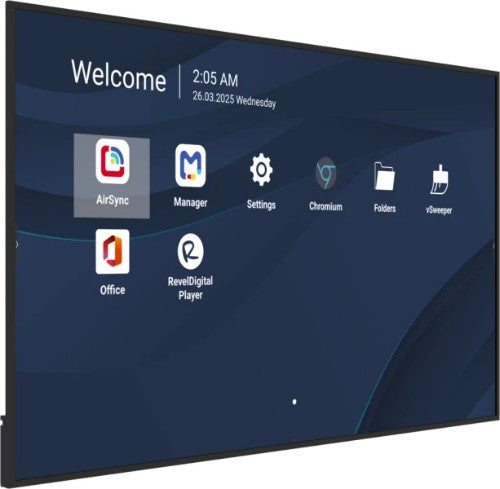 Viewsonic 86" 4K Professional Commercial Display with ProAV Integration