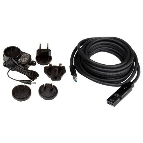 StarTech.com 5m USB 3.0 (5Gbps) Active Extension Cable - M/F - TAA