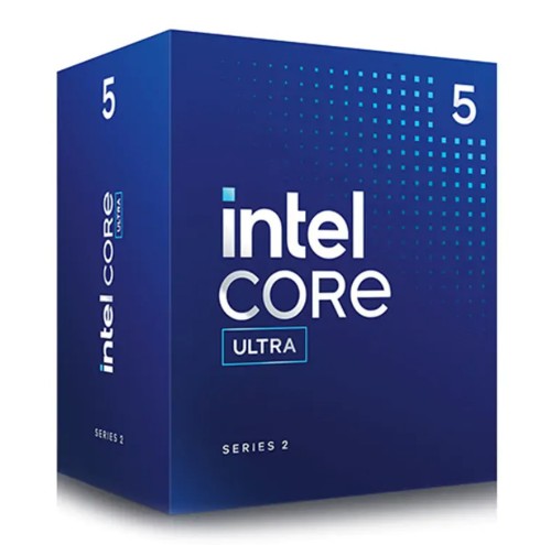 INTEL Intel Core Ultra 5 Processor 225 LGA1851 (20M Cache, Up to 4.90 GHz)(15th Gen) Fan included