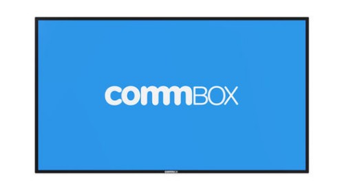 COMMBOX CBDI0186 Signage Display Digital signage flat panel 2.18 m (86") LCD Wi-Fi 450 cd/m² 4K Ultra HD Black Built-in processor Android 11