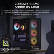 Corsair FRAME 5000D RS ARGB Midi Tower Black