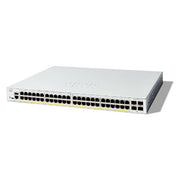 Cisco Catalyst 1300-48P-4G Managed Switch, 48 Port GE, PoE, 4x1GE SFP, Limited Lifetime Protection (C1300-48P-4G)
