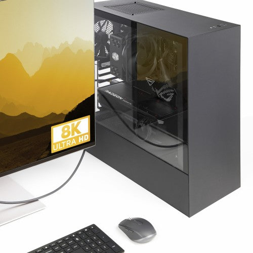 StarTech.com 6ft (1.8m) DisplayPort 2.1 Cable, VESA Certified DP40 DisplayPort Cable w/UHBR10/HDR/HDCP 2.2, 8K 60Hz/4K 144Hz w/DSC 1.2a, 40Gbps, DP 2.1 Cable, UHD Monitor Cord, M/M