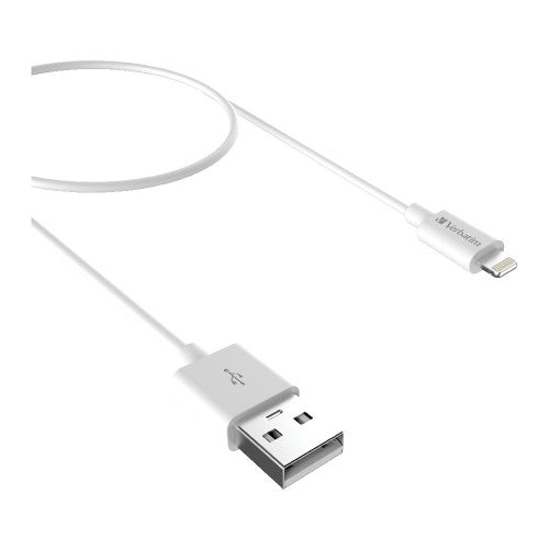 Verbatim 66581 lightning cable 1 m White