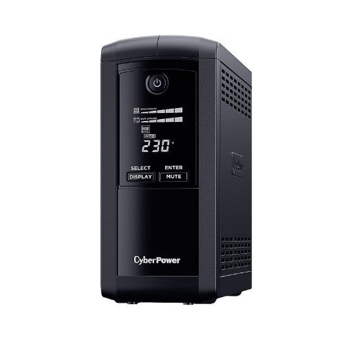 CyberPower VP700ELCD uninterruptible power supply (UPS) Line-Interactive 0.7 kVA 390 W 4 AC outlet(s)
