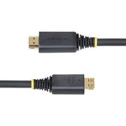 StarTech.com 15ft (4.6m) High Speed HDMI Cable with Gripping Connectors, 4K 60Hz/1440p 144Hz, HDR10/HDCP 2.2/ARC, 18Gbps, UHD HDMI Cord for TV/Monitor/Display, TPE Jacket