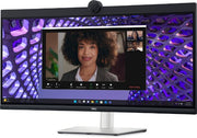 DELL P Series P3424WEB computer monitor 86.4 cm (34") 3440 x 1440 pixels 4K Ultra HD LCD Black
