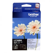 Brother LC39BK ink cartridge 1 pc(s) Original Standard Yield Photo black