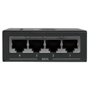 StarTech.com 4-Port Gigabit Midspan - PoE+ Injector - 802.3at/af - TAA