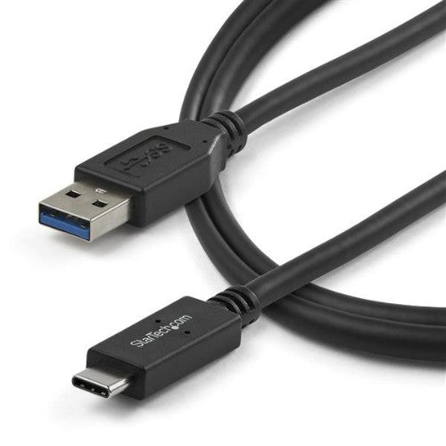 StarTech.com 3ft (1m) USB-A to USB-C Charging Cable, USB 10Gbps, Charge & Sync, 3A, USB-IF Certified - USB Charging Cord