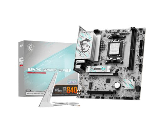 MSI B840M GAMING WIFI6E motherboard AMD B840 Socket AM5 micro ATX