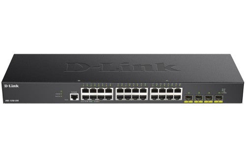 D-Link 24-port Gigabit Smart Managed Switch with 4x 10G SFP+