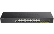 D-Link 24-port Gigabit Smart Managed Switch with 4x 10G SFP+