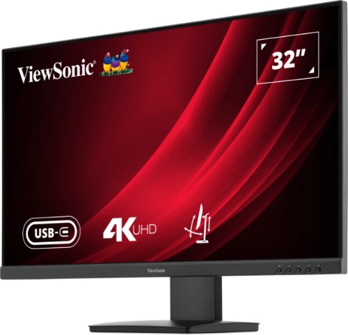 Viewsonic VG3208U-4K computer monitor 81.3 cm (32") 3840 x 2160 pixels 4K Ultra HD Black