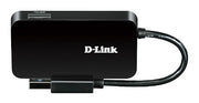 D-Link DUB-1341 interface hub USB 3.2 Gen 1 (3.1 Gen 1) Type-A 5000 Mbit/s Black