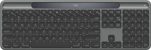 Logitech Signature Slim Solar+ K980 for Business keyboard Universal RF Wireless + Bluetooth QWERTY US English Graphite