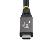 StarTech.com 3m (10ft) USB4 Cable, 20Gbps, USB-IF Certified USB-C Cable, 60W PD, 4K 120Hz DP 2.1, TPE Jacket, Black USB-C Cord