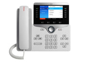 Cisco IP Business Phone 8861, 5-inch WVGA Colour Display, Gigabit Ethernet Switch, Class 4 PoE, WLAN Enabled, 2 USB Ports, 10 SIP Registrations, 1-Year Limited Hardware Warranty (CP-8861-K9=)