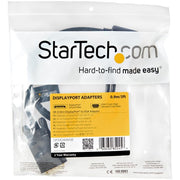 StarTech.com 3ft (91cm) DisplayPort to VGA Cable - Active DisplayPort to VGA Adapter Cable - 1080p Video - DP to VGA Monitor Cable - DP 1.2 to VGA Converter - Latching DP Connector