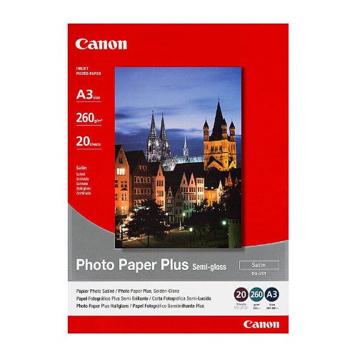 Canon SG-201 Semi-Gloss Photo Paper Plus A3 - 20 Sheets