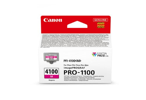 Canon PFI-4100M MAGENTA INK TANK FOR PRO-1100 80ML