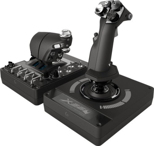 Logitech G 945-000058 Gaming Controller Black USB Flight Sim Analogue PC