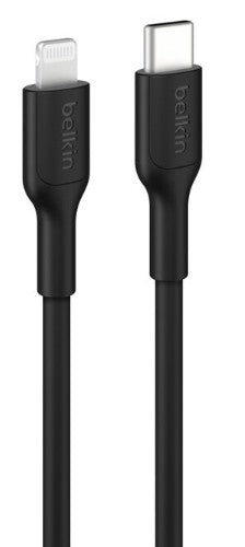 Belkin CAA021FQ1MBK lightning cable 1 m Black