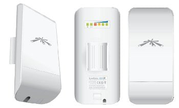 Ubiquiti LOCOM5-AU network extender Network transmitter & receiver White 10, 100 Mbit/s