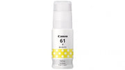 Canon GI61Y YELLOW INK BOTTLE FOR G3620 G3625 G3660 - 7.7K PAGE YIELD