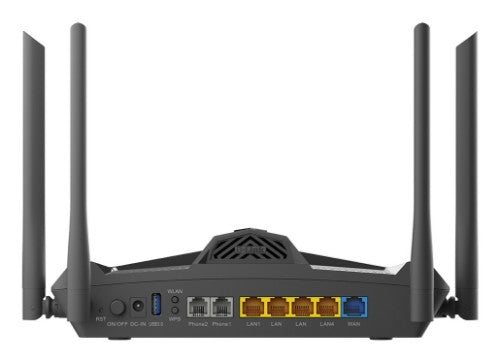 D-Link DSL-X1852E wireless router Gigabit Ethernet Dual-band (2.4 GHz / 5 GHz) Black