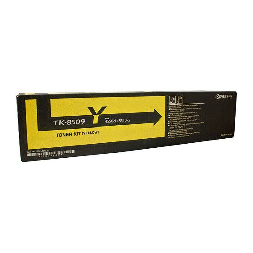 KYOCERA TK-8509Y toner cartridge 1 pc(s) Original Yellow