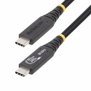 StarTech.com 3ft (1m) USB4 Cable 40Gbps, 240W (5A) Power Delivery, 8K 120Hz / 4K 240Hz DP Alt Mode, USB-IF Certified USB-C Cable - Thunderbolt Compatible