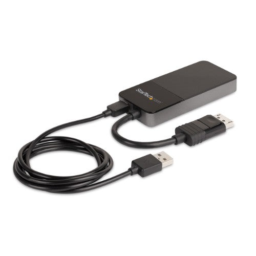 StarTech.com 3-Port DisplayPort 1.4 Splitter, DisplayPort to 3x DP Multi-Monitor Adapter, Triple 4K Computer MST Hub, USB Bus-Powered - Windows Only