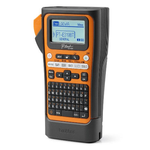 Brother PT-E310BTVP label printer Thermal transfer 180 x 180 DPI 20 mm/sec Wired & Wireless HSE/TZe Bluetooth QWERTY