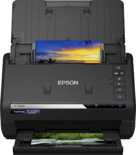 Epson FastFoto FF-680W Sheet-fed scanner 600 x 600 DPI A4 Black