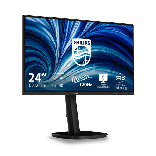 Philips 3000 series 24B2N3200A/75 computer monitor 60.5 cm (23.8") 1920 x 1080 pixels Full HD LED Black