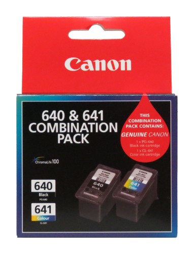 Canon PG-640 + CL-641 ink cartridge 2 pc(s) Original Standard Yield Black, Cyan, Magenta, Yellow