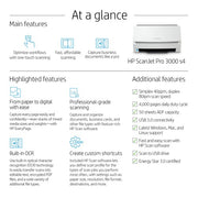 HP ScanJet Pro 3000 s4 Sheet-fed scanner 600 x 600 DPI A4 Black, White