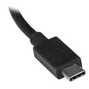 StarTech.com USB-C to Dual DisplayPort 1.2 Adapter, USB Type-C Multi-Monitor MST Hub, Dual 4K 30Hz/1080p 60Hz DP Laptop Display Extender / Splitter, Extra-Long Built-In Cable - Windows Only
