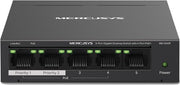 TP-LINK Mercusys MS105GP 5-Port Gigabit Desktop Switch with 4-Port PoE+, 10/100/1000 Mbps RJ45 ports, Up to 250 m